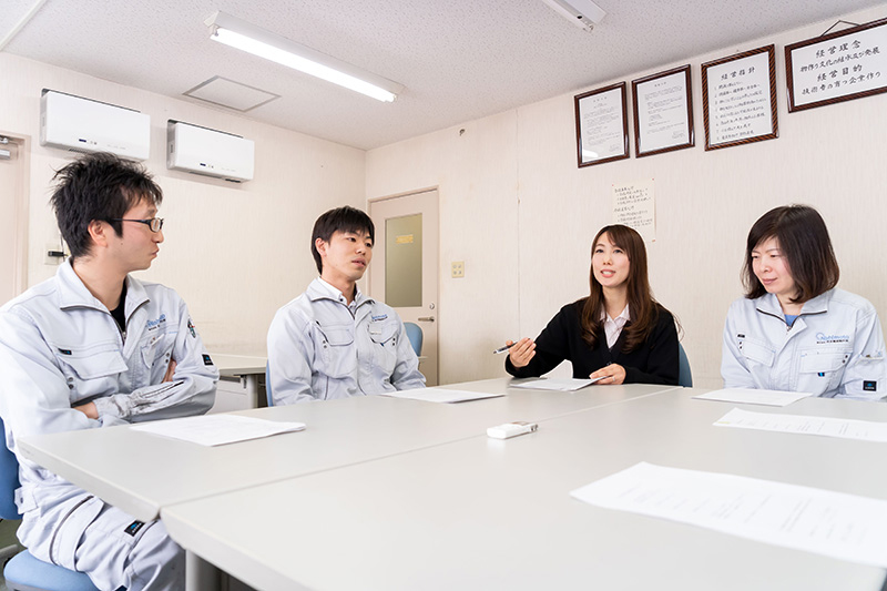 若手社員による座談会