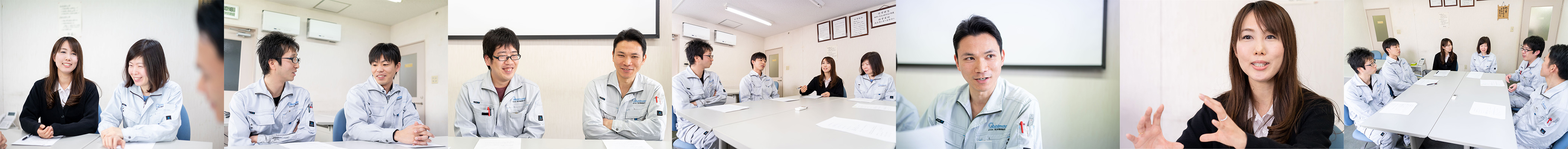 若手社員による座談会風景